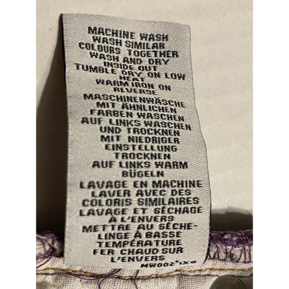 Mini Boden Girls Corduroy Skirt Heart Pockets Purple Size 7-8 School Holiday - Picture 8 of 8